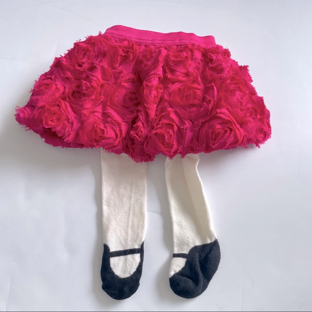 Childrens place skirted tights